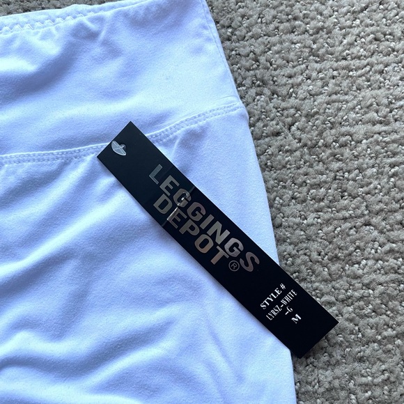 High Waist Leggings Size Medium Lot of 2 LEGGINGS DEPOT - Picture 3 of 9